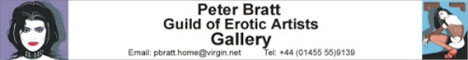 Peter Bratt erotic fetish art