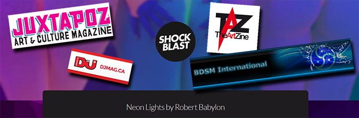 Robert Babylon - Neon Lights Articles